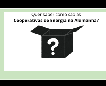 Faça parte da transição energética (1/5) –  Cooperativas de Energia na Alemanha