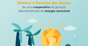 Folder: Direitos e Deveres dos Sócios de uma cooperativa de geração descentralizada de energia renovável