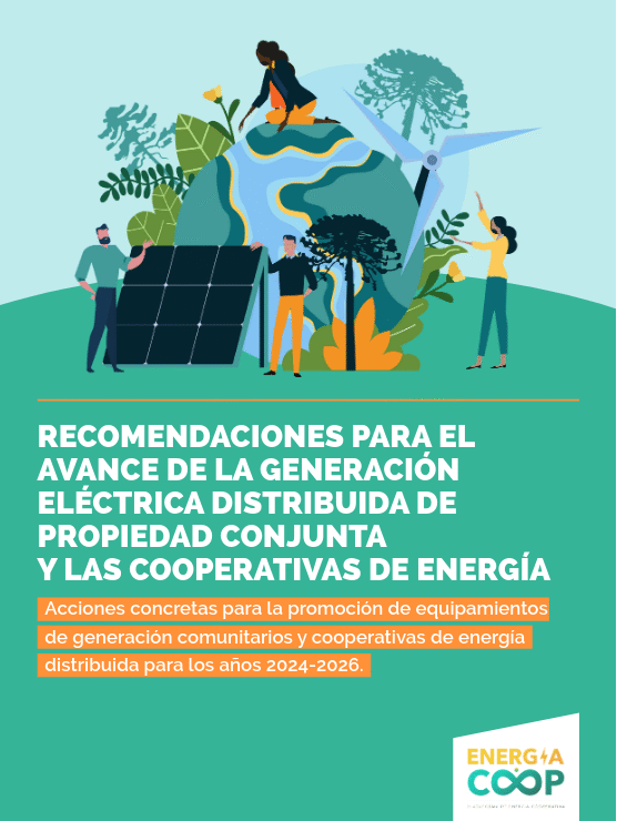 Recomendaciones para el avance de la generación eléctrica distribuída de propiedad conjunta y las cooperativas de energía
