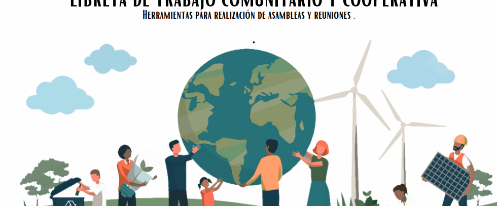 Libreta de trabajo comunitario y cooperativa