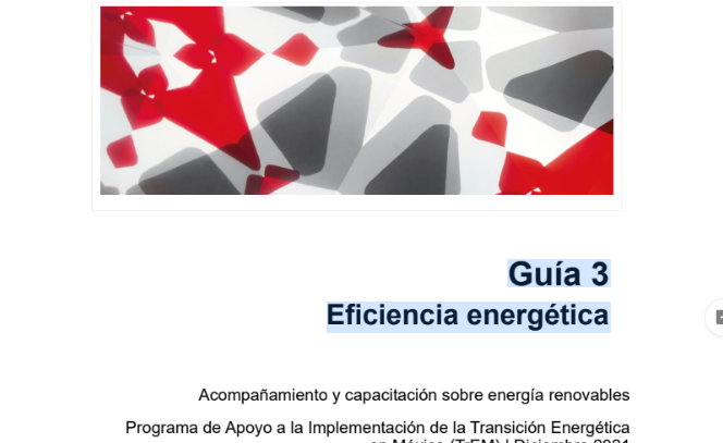 Guía 3: Eficiencia energética